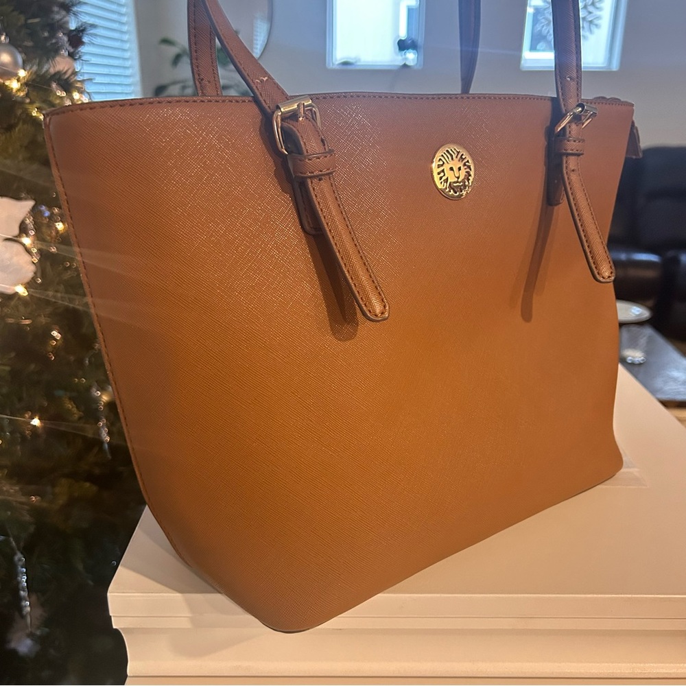 Anne Klein Bag genuine leather with Mini Wallet